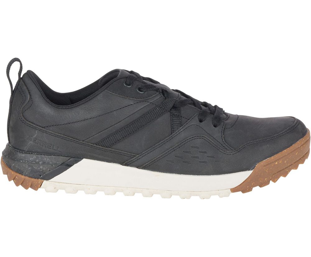 Tenis Homem - Merrell Indeway Couro - Pretas - WRE527841